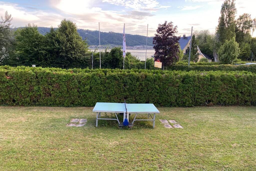 Die Seeblume - Ferienwohnung Mit Pool Und Seeblick 博德曼路德维希港 外观 照片